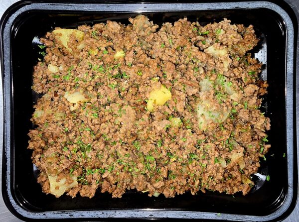 HMD VALUE MEAL: LOW CARB HAMBURGER HASH - NOT ELEGIBLE FOR DISCOUNTS