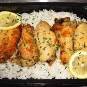 BAKED LEMON PEPPER CHICKEN WINGS