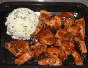 BROWN SUGAR GLAZED PORK LOIN TID-BITS