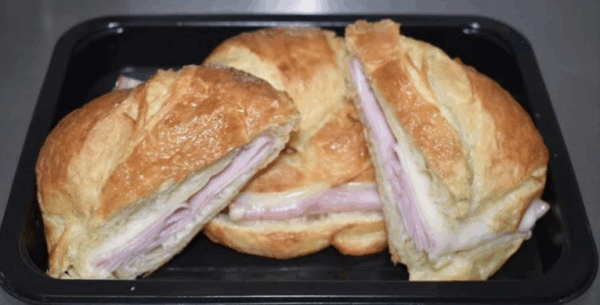 HAM AND CHEESE CROISSANT (2 SERVINGS)