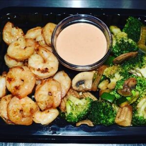 KETO HIBACHI SHRIMP & VEGGIES