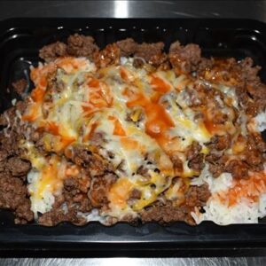 BIGGY BEEF TACO RICE BOWL