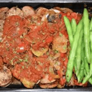 KETO SAUSAGE AND PEPPERS