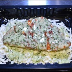 LEMON DILL WHITE FISH JASMINE RICE BOWL
