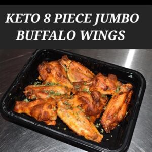 KETO 8 PIECE JUMBO BUFFALO WINGS
