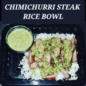 CHIMICHURRI STEAK RICE BOWL