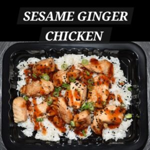 SESAME GINGER CHICKEN
