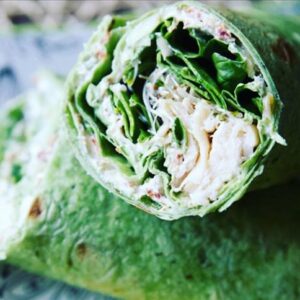 CHICKEN CAESAR WRAP (cold wrap)