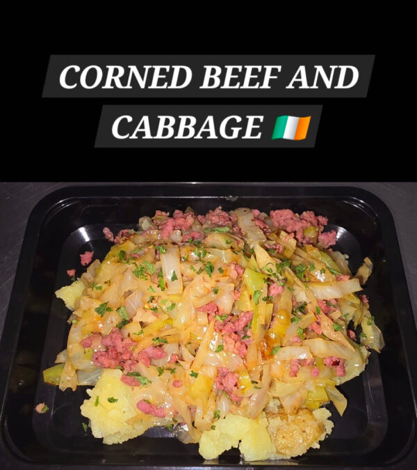CORNED BEEF AND CABBAGE