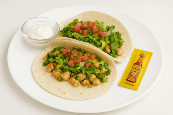 PROTEIN PLUS KETO CHICKEN TACOS
