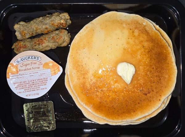 HMD VALUE MEAL: BUTTERMILK PROTEIN PANCAKES AND CHICKEN SAUSAGE - NOT ELEGIBLE FOR DISCOUNTS
