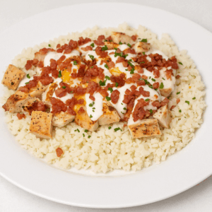KETO CHEDDAR RANCH CHICKEN BOWL