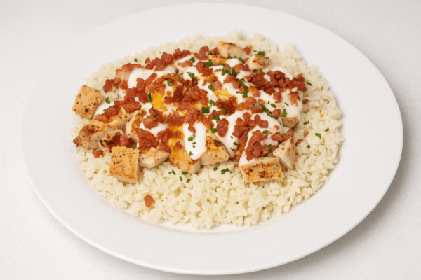 KETO CHEDDAR RANCH CHICKEN BOWL