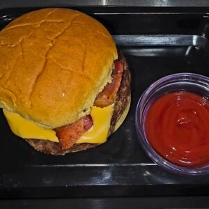 PROTEIN PLUS! TURKEY BACON CHEESEBURGER