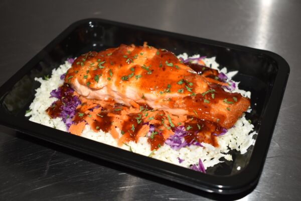 KETO HONEY GARLIC SALMON