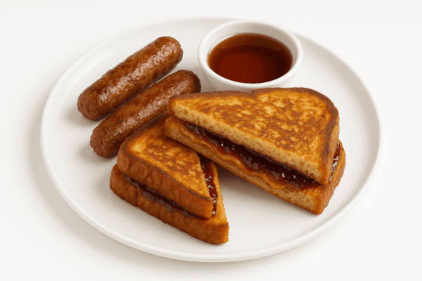 KETO PEANUT BUTTER AND JELLY FRENCH TOAST